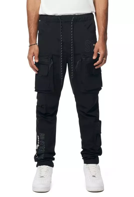 ボトムスその他 [MATINKIM]dirty washed heavy cargo pants in black DIRTY WASHED HEAVY CARGO PANTS IN BLACK – Matin Kim